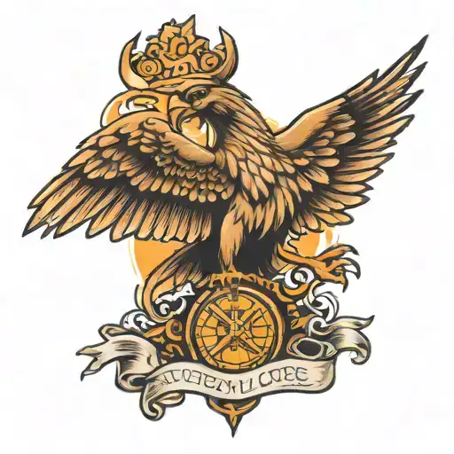 You'll Never Walk Alone And Liver Bird Perched