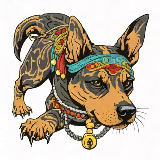 Bracelet On Dog With Poolboyz