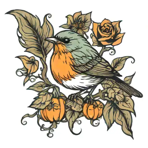 Pumpkin Robin