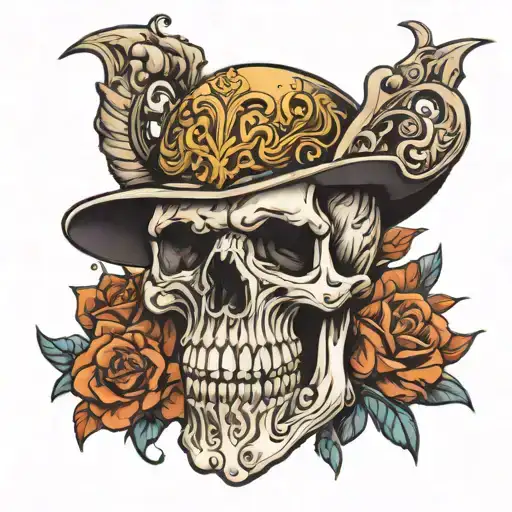 Skull Wearing