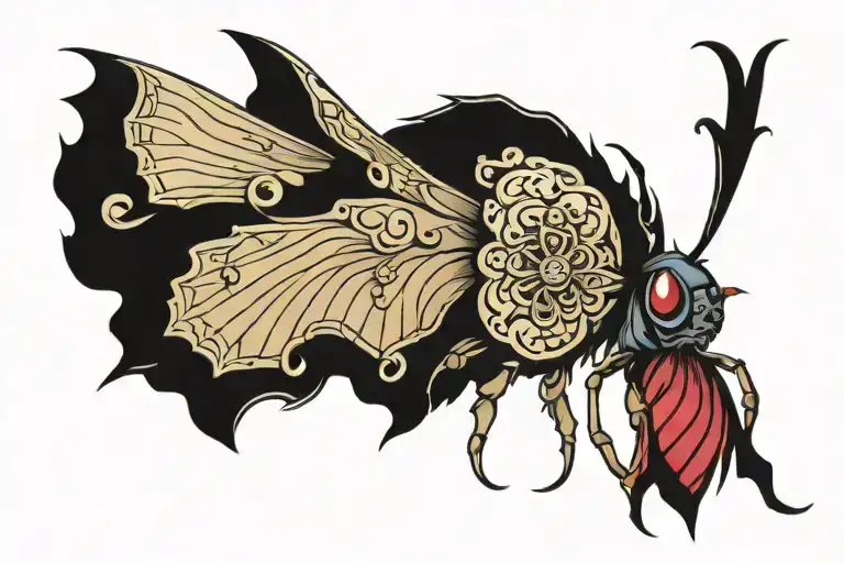 Neo Gothic Death Moth