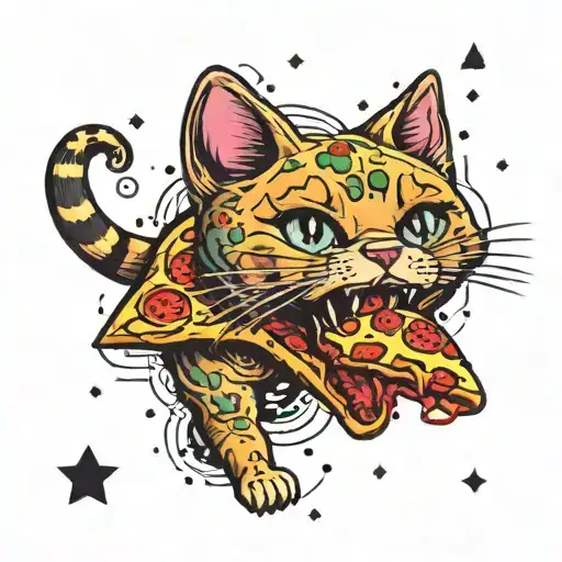 Space Cat Pizza