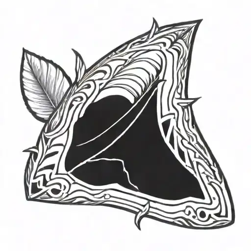 Indian Arrowhead With Claw Marks