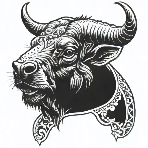 Aries Bull Black Dog Depression