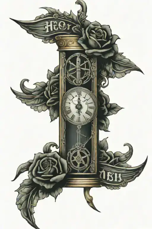 July 31 2011 In Roman Numerals Arm Sleeve