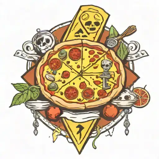 Tarot Card Pizza