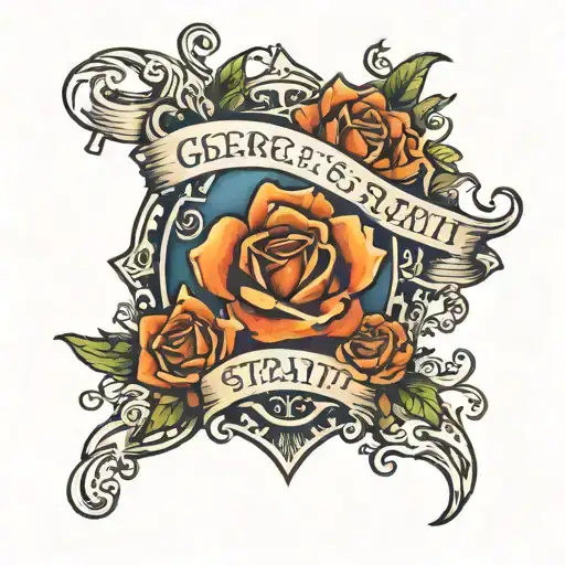 George Strait Song Quote Tattoo