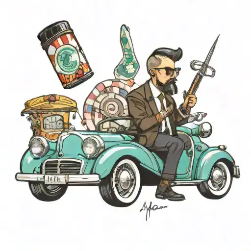 That Tony Manuela Has A Luxury Car And A Barbershop Candy