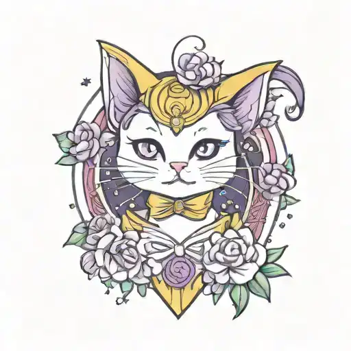 Sailormoon Cat Violet