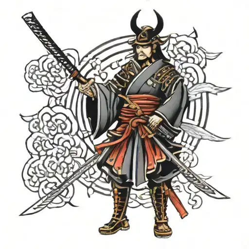 Samurai Tattoo Design