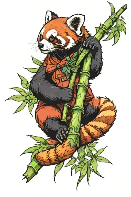 Red Panda Bamboo