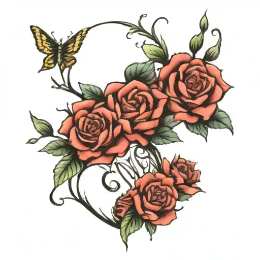 Love Youz With Willow Stem