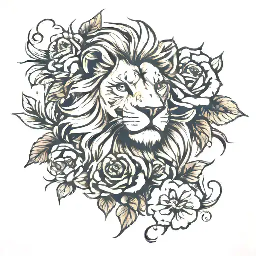 Lion Roses And Phoeinx