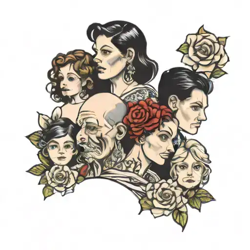 Family Of 6 Minus Our Dad