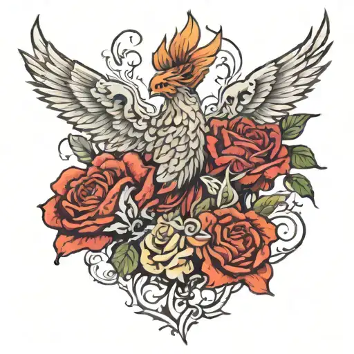 Roses And Phoenix