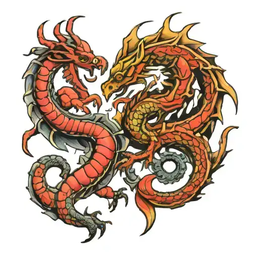 Scorpion And Dragon