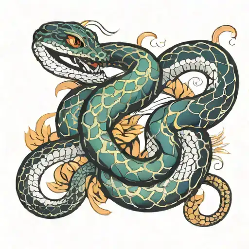 Snake And Scorpio Winding