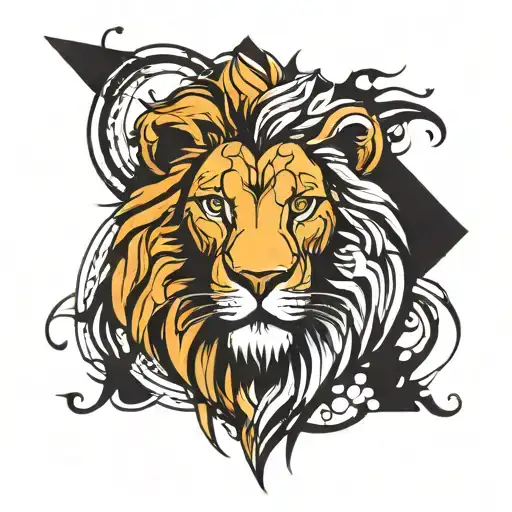 Neotribal Lion Minimalist