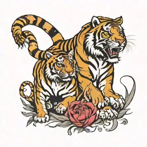 Scorpio And Tiger Emerging