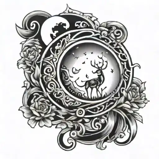 Decebal Staying Stright Welcoming The Moon