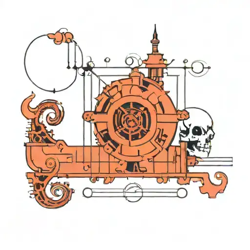 Lines Going From Thick To Thin Smaller And Smaller And Morse Code In All Lines Dainty