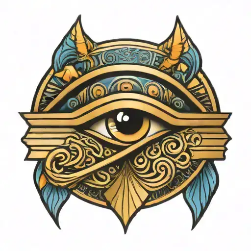 Egyptian Eye Symbol Integrated Carson Jake Iii