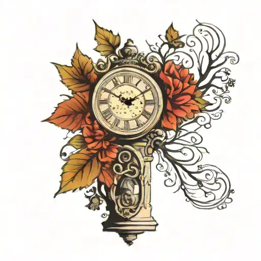 Washington Family Tree Clock Fore Arm