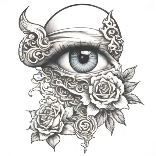 One Eyed Broken Porcelain Faced 