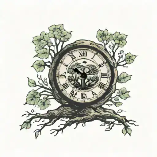 Washington Family Tree Clock