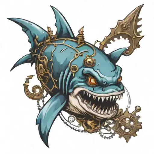 Steampunk Shark