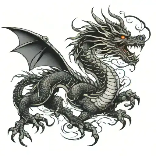 Evil Chinese Dragon