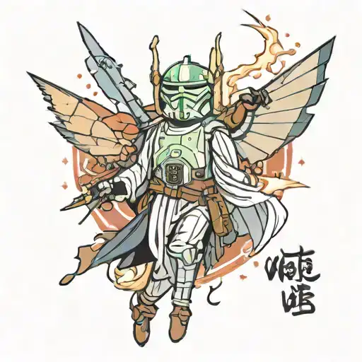 Star Wars Ghibli Style