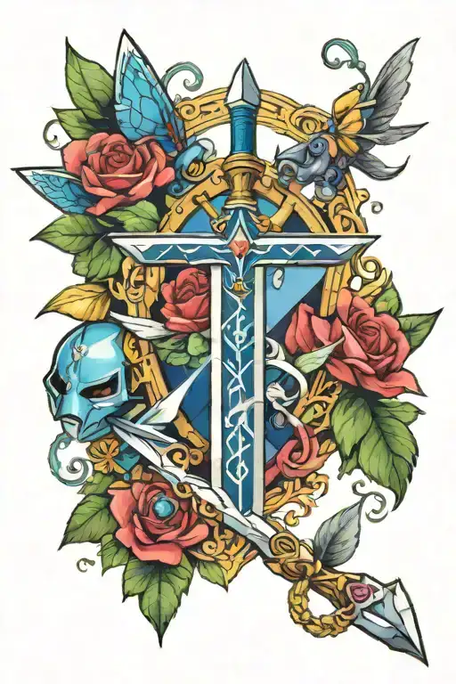 Master Sword And Fairies And Rupees