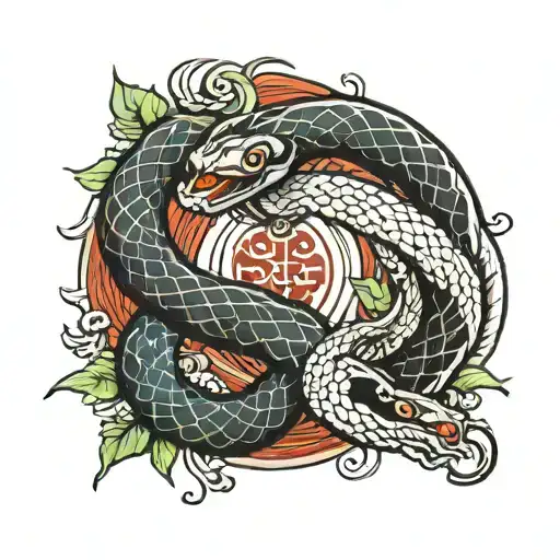 Snake Yin Yang
