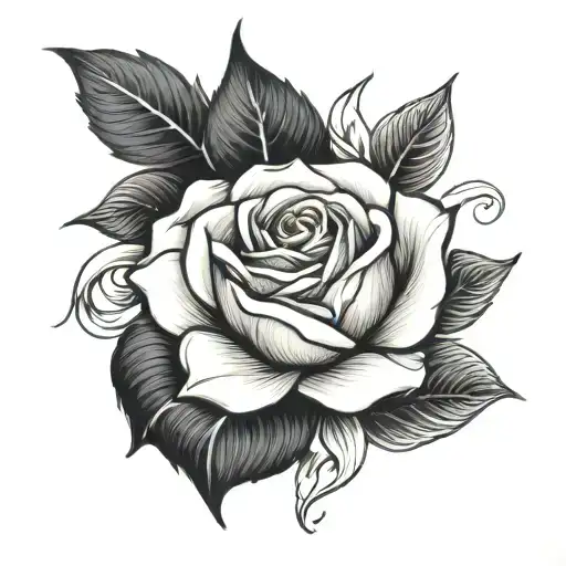 Black Over Rose