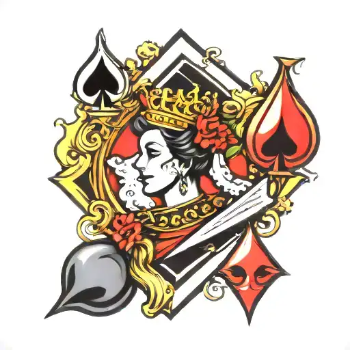 Queen Of Spades Symbol