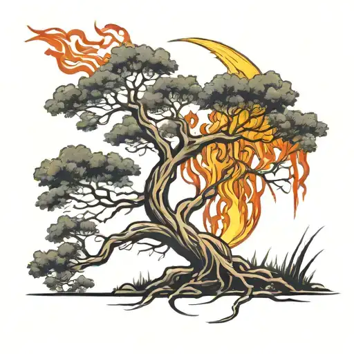 Make Me A Willow Tree On Fire