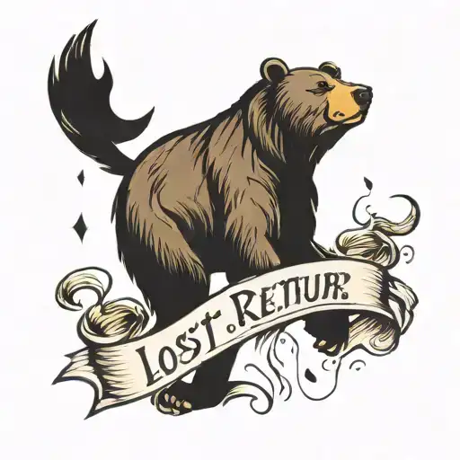Bear With Words If Lost Return To Katie