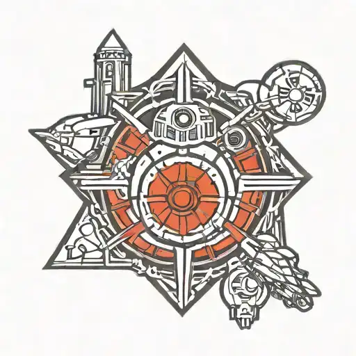 Small Star Wars Republic Symbol Made