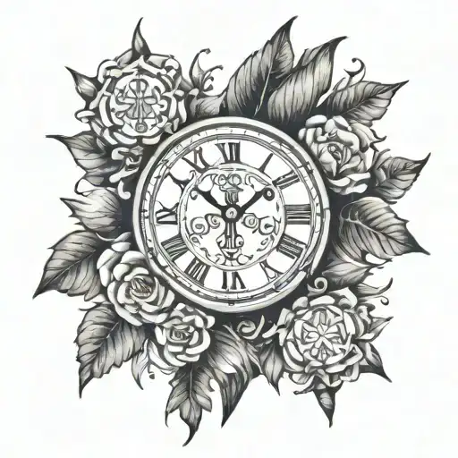 Roman Numerals Forearm