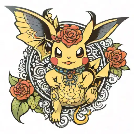 Times Pokemon Tatto Design