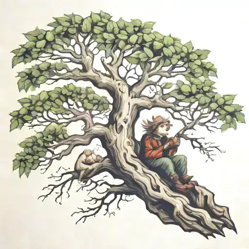 Hobbits Sitting In Tree