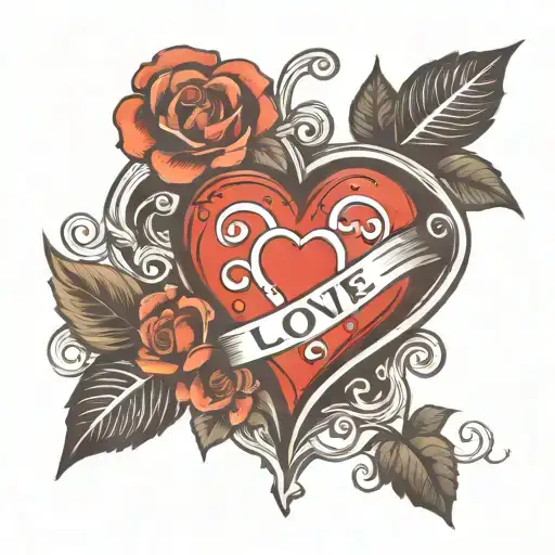 Love Heart Containing Enh416