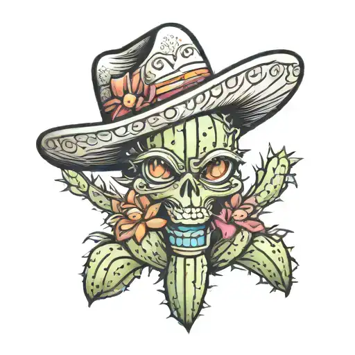 Cactus With Sombrero