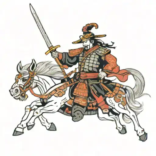 Japanese Samurai And Princes