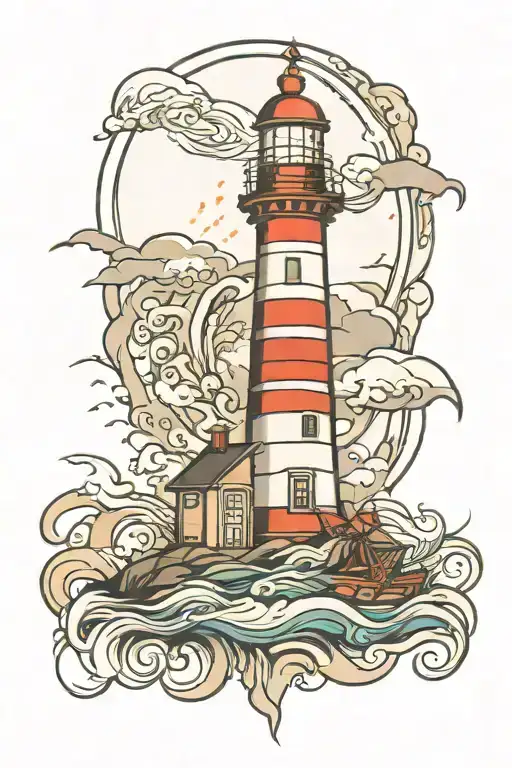 Lighthouse Shining