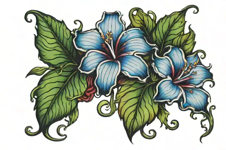 Bloody Morning Glory Vine