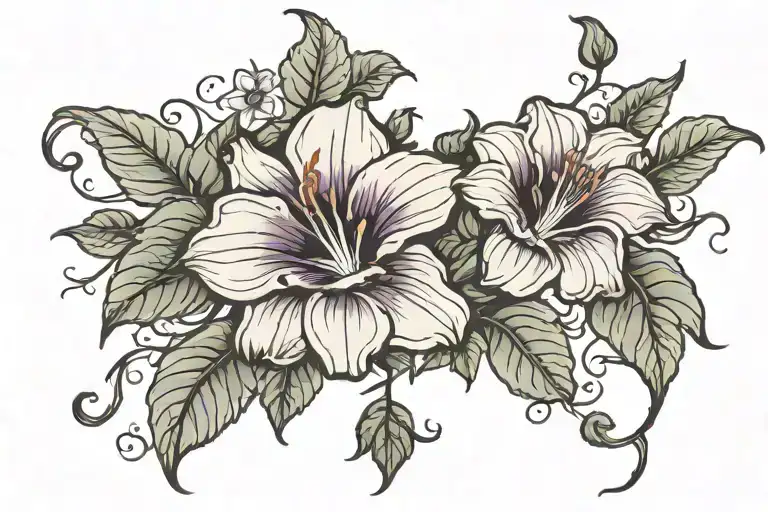 Bloody Morning Glory Vine