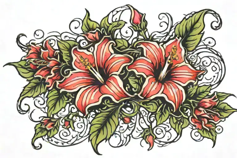 Bloody Morning Glory Vine