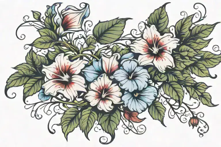 Bloody Morning Glory Vine